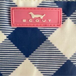 EUC. Scout wristlet. Blue/White/Pink